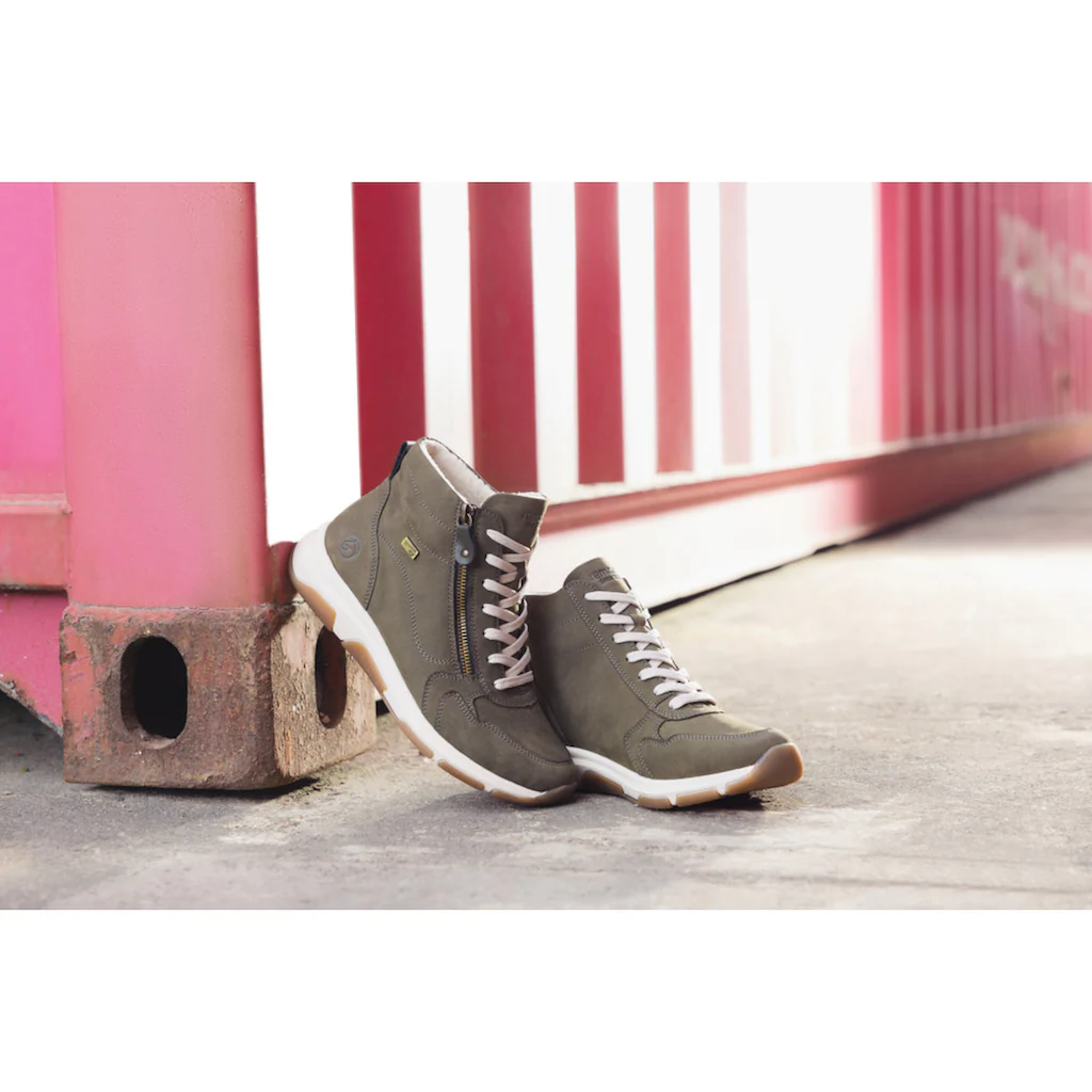 Remonte Keilsneaker High-Top-Sneaker Schnürschuh Freizeitschuh mit Außenreißverschluss online kaufen Riesige Ersparnisse