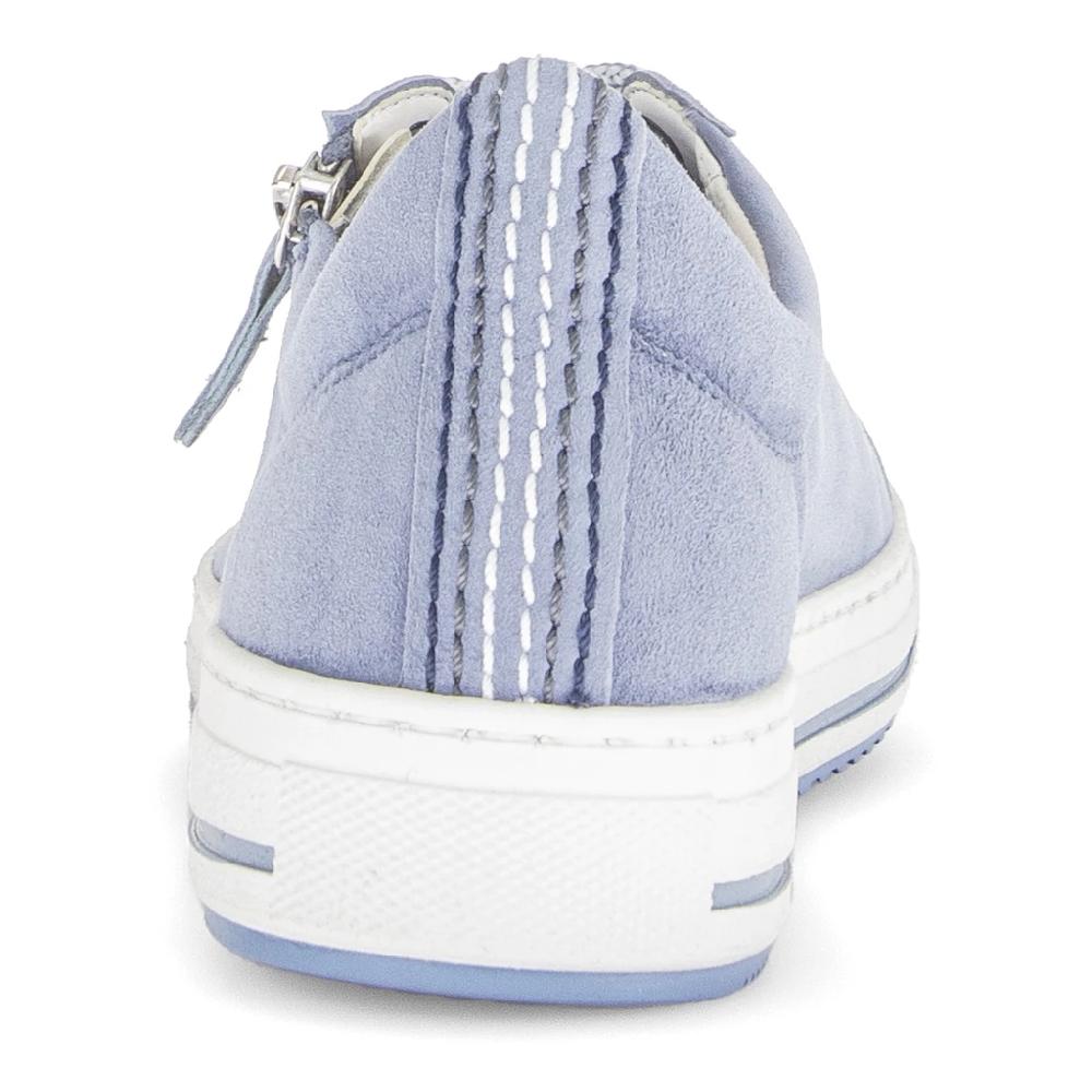 Gabor Plateausneaker »FLORENZ« Schnürschuh Halbschuh mit Kontrastnähten an der Ferse G-Weite online kaufen Super Sparpreis