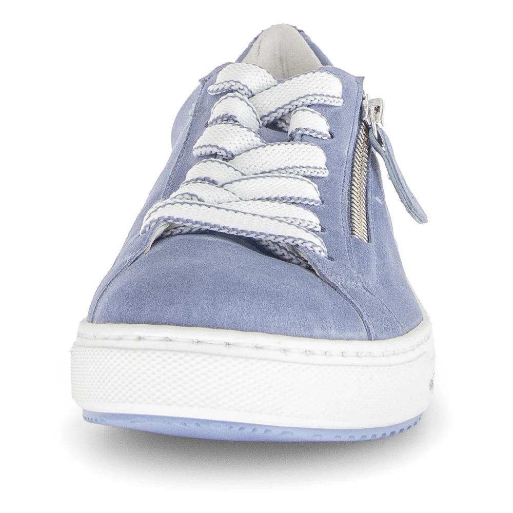 Gabor Plateausneaker »FLORENZ« Schnürschuh Halbschuh mit Kontrastnähten an der Ferse G-Weite online kaufen Super Sparpreis