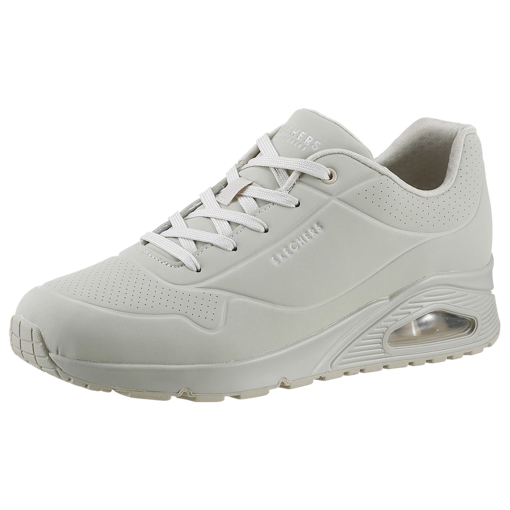 Skechers Wedgesneaker »UNO STAND ON AIR« Freizeitschuh Halbschuh Schnürschuh weich gepolsterte Innensohle Fabrikladen