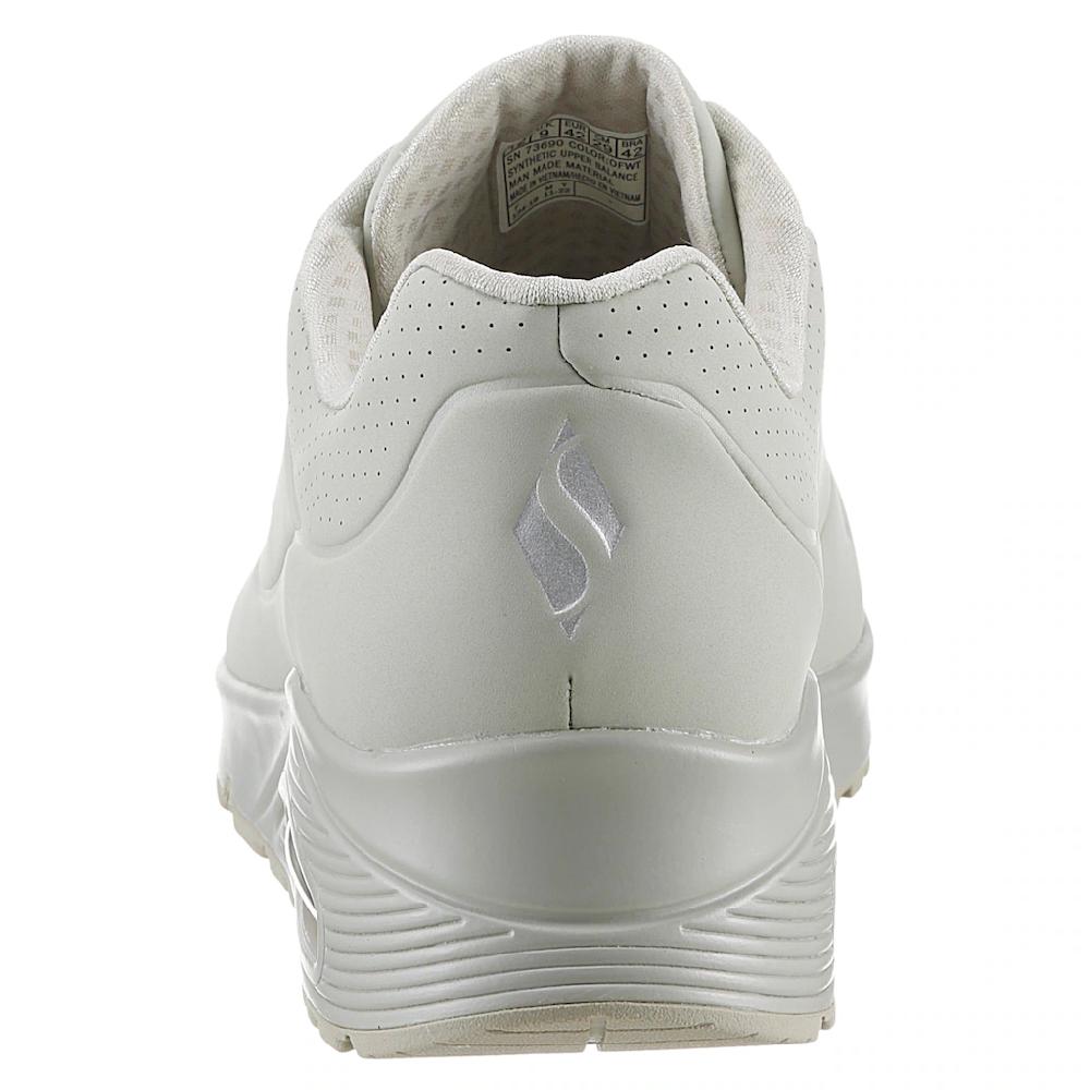 Skechers Wedgesneaker »UNO STAND ON AIR« Freizeitschuh Halbschuh Schnürschuh weich gepolsterte Innensohle Fabrikladen
