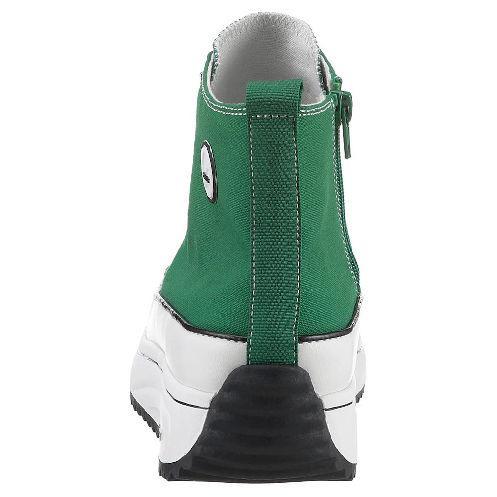 Rieker Sneaker Plateau High Top-Sneaker Schnürschuh in veganer Verarbeitung kaufen Sonderangebot