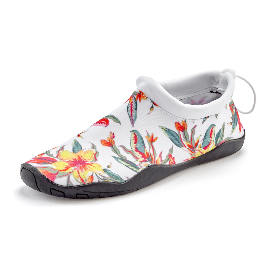 LASCANA Badeschuh Aquaschuh Slipper Wasserschuh ultraleicht und schnelltrocknend VEGAN Rabatt