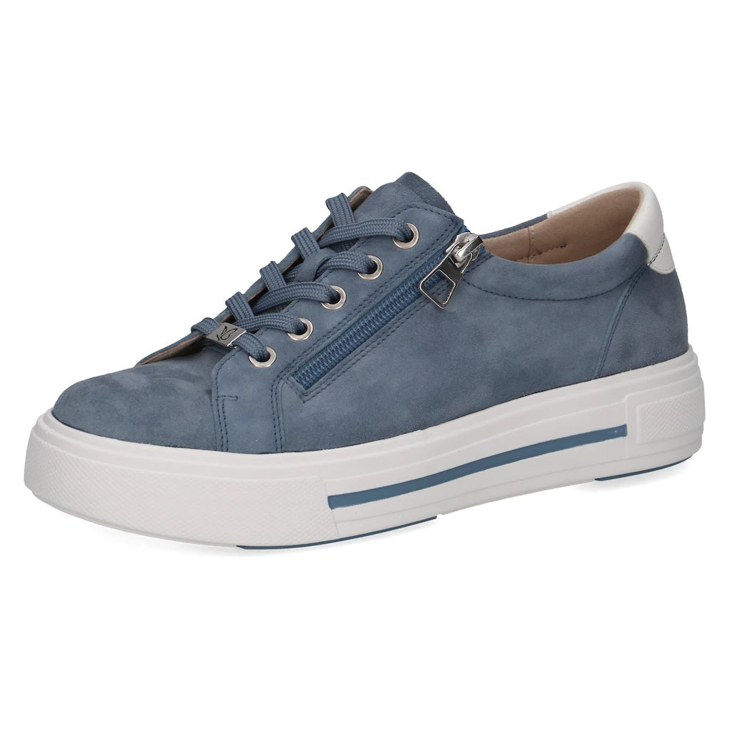 Caprice Plateausneaker Freitzeitschuh Halbschuh Schnürschuh mit gepolstertem Schaftrand online kaufen