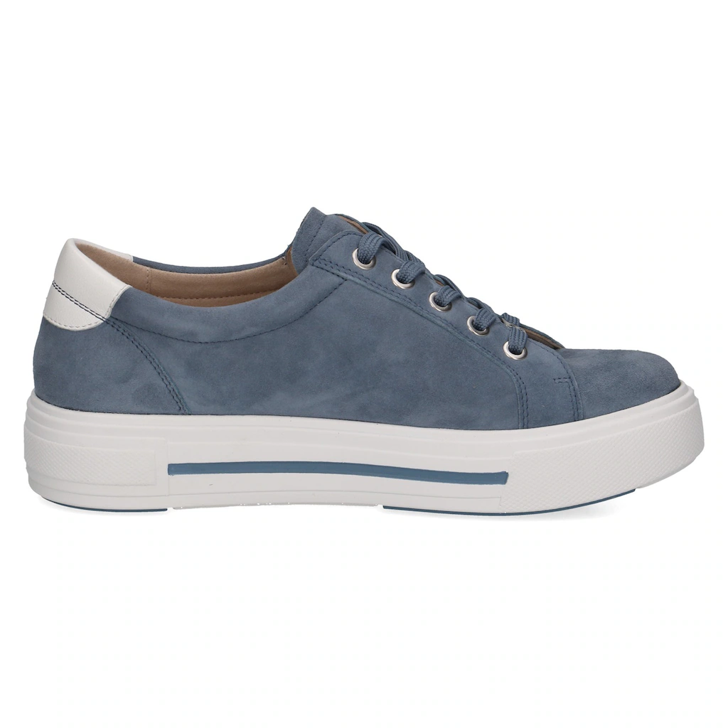 Caprice Plateausneaker Freitzeitschuh Halbschuh Schnürschuh mit gepolstertem Schaftrand online kaufen Begrenztes Angebot