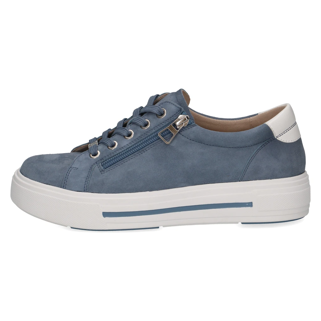 Caprice Plateausneaker Freitzeitschuh Halbschuh Schnürschuh mit gepolstertem Schaftrand online kaufen Begrenztes Angebot