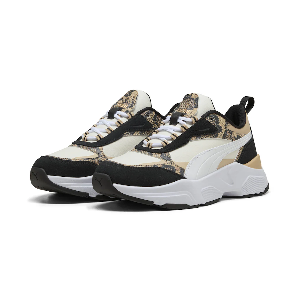 PUMA Sneaker »Cassia Chic Sneakers mit Schlangenmuster Damen«
