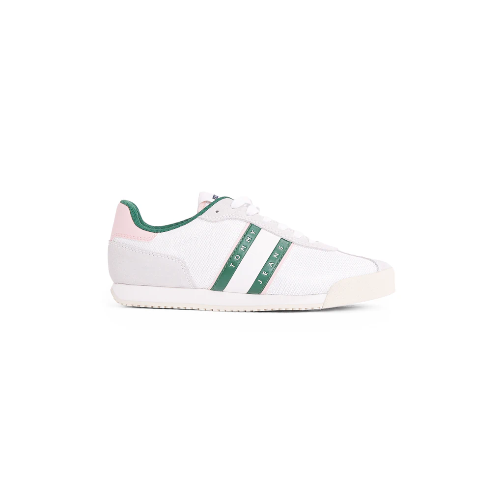 Tommy Jeans Sneaker »TJW LOW PROFILE RUNNER« Freizeitmode Halbschuh Schnürschuh mit Kontrastbesatz online kaufen Lagerräumung