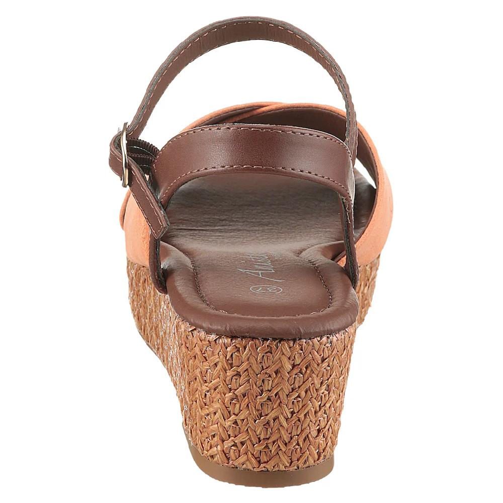 Aniston SHOES Keilsandalette Sommerschuh Riemchensandale Keilabsatz - NEUE KOLLEKTION Online Outlet