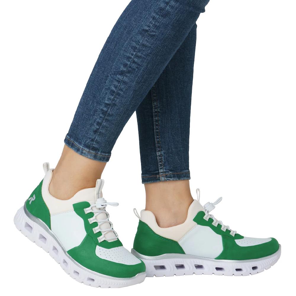 RIEKER Sport Slip-On Sneaker »vegan« Schlupfschuh Halbschuh Freizeitschuh mit Schnellverschluss online bestellen Neuheiten