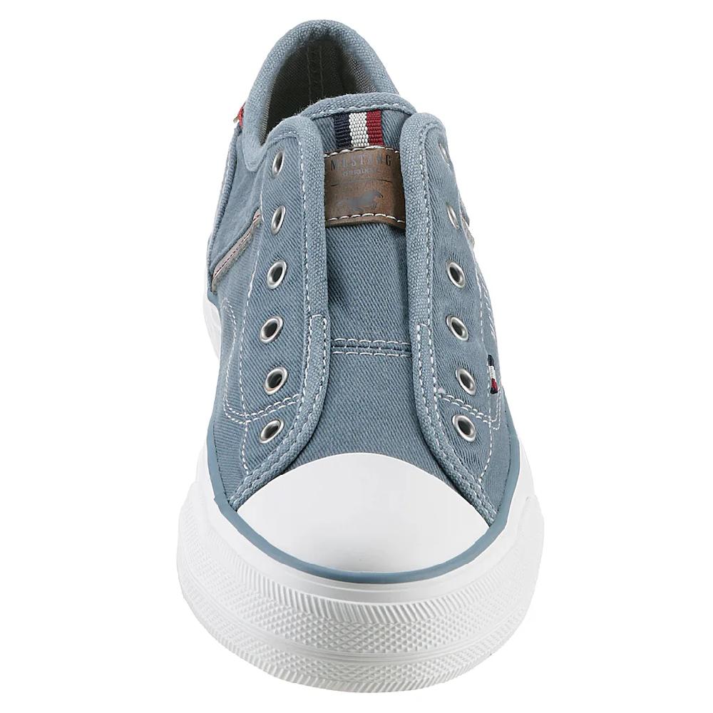 Mustang Shoes Slip-On Sneaker Plateau Sneaker Slipper Freizeitschuh mit praktischem Gummizug online bestellen Tiefpreis