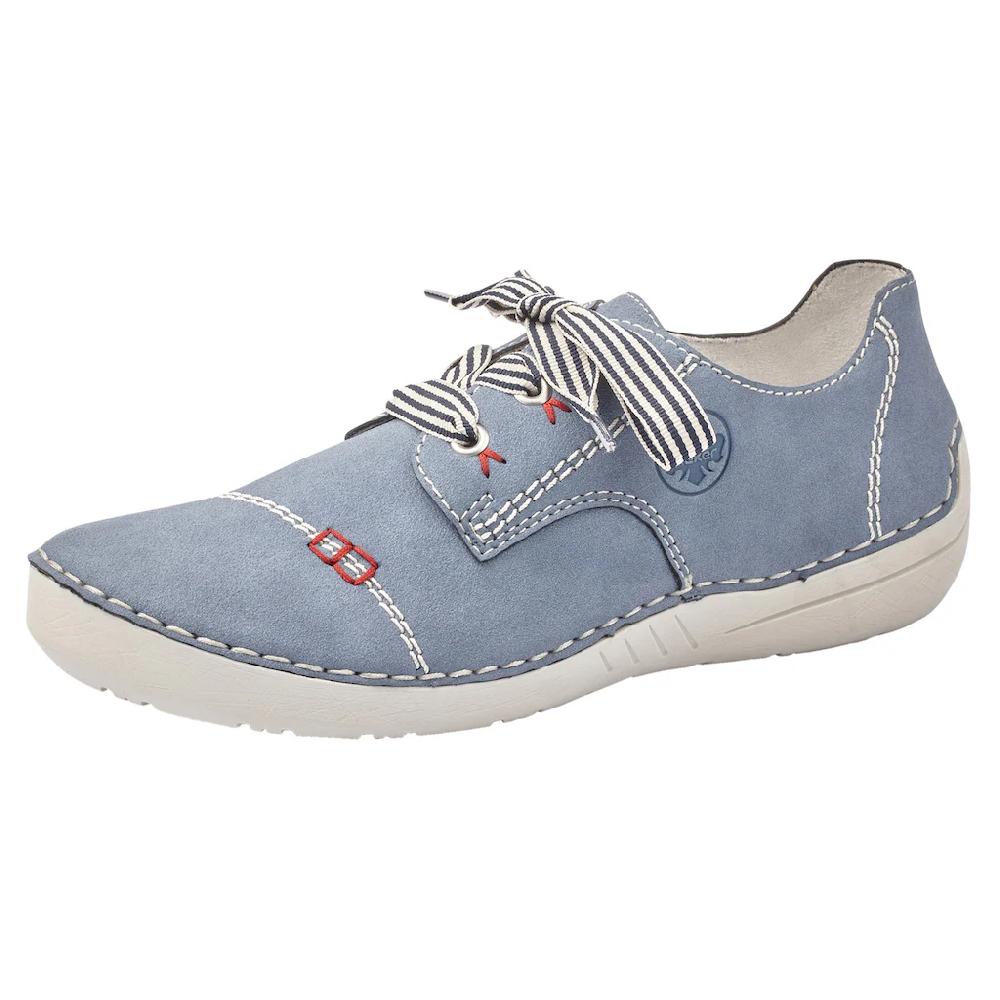 Rieker Schnürschuh Halbschuh Freizeitschuh Schnürer mit toller Ziernaht bestellen