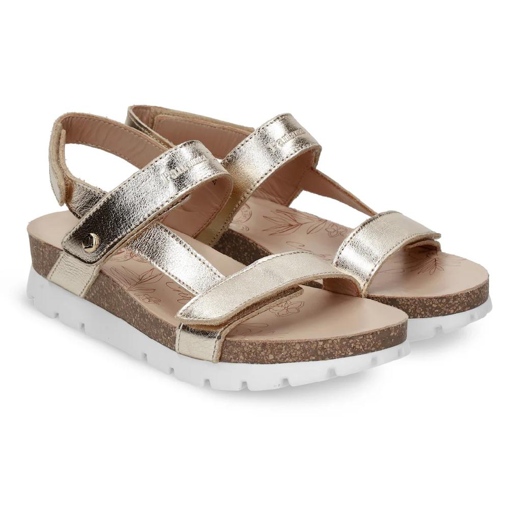 Panama Jack Sandale »Selma« Sommerschuh Sandalette Klettschuh mit komfortablem Tieffußbett Neueste Stile