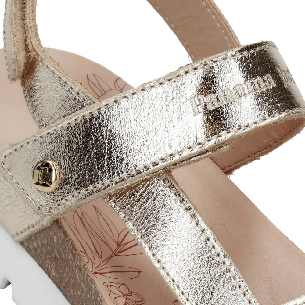 Panama Jack Sandale »Selma« Sommerschuh Sandalette Klettschuh mit komfortablem Tieffußbett Neueste Stile
