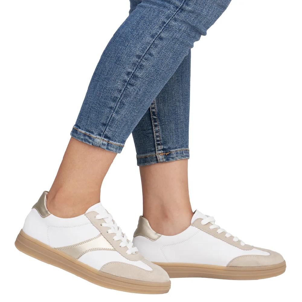 Remonte Sneaker Freizeitschuh Halbschuh Schnürschuh mit gepolstertem Schaftrand ▷ für Bis zu 50% Rabatt