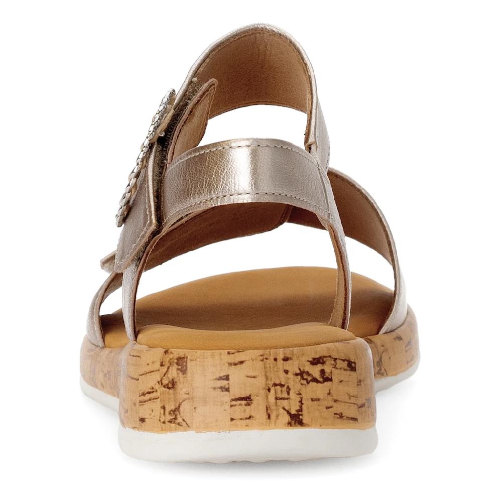 Gabor Keilsandalette »RHODOS« Riemchensandale Komfortschuh Sommerschuh mit hübscher Zierschnalle Kostenloser Versand international