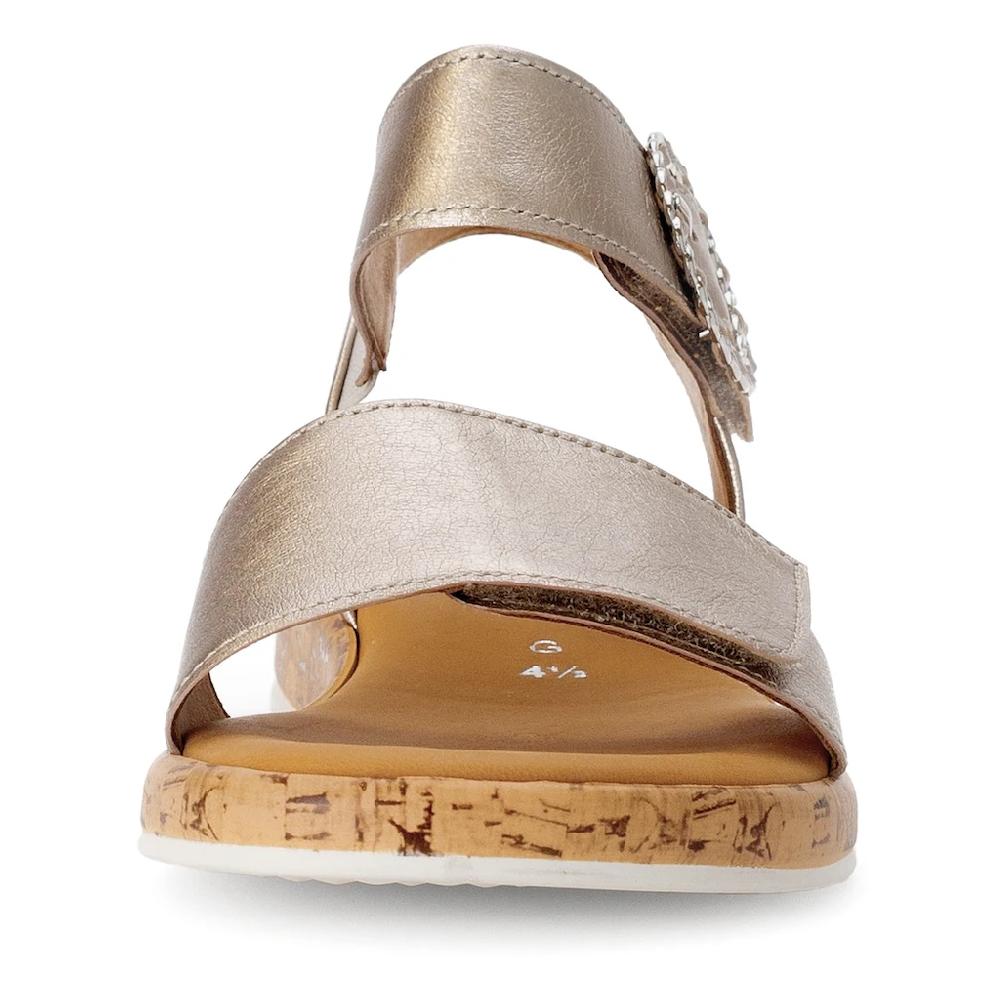 Gabor Keilsandalette »RHODOS« Riemchensandale Komfortschuh Sommerschuh mit hübscher Zierschnalle Kostenloser Versand international