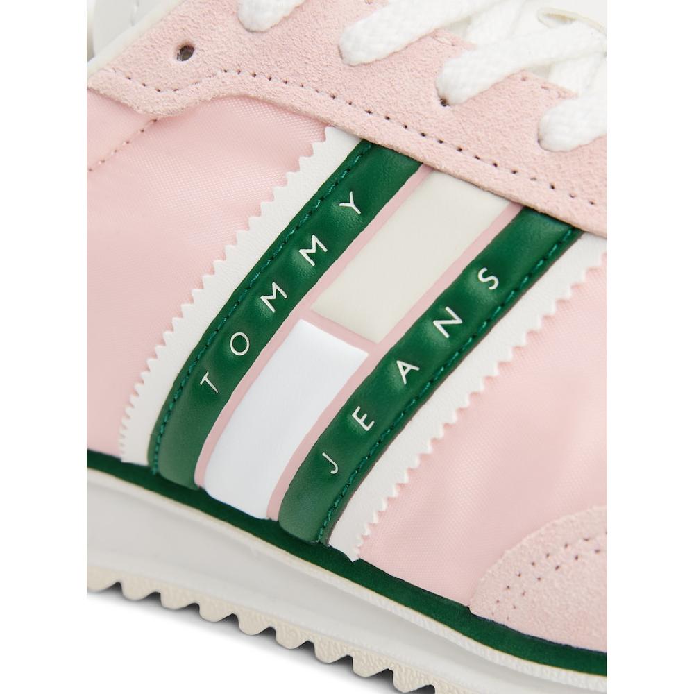 Tommy Jeans Keilsneaker »TJW RETRO RUNNER CLEATED« Freizeitschuh Halbschuh Schnürschuh mit Logoschriftzug 50% Rabatt für begrenzte Zeit