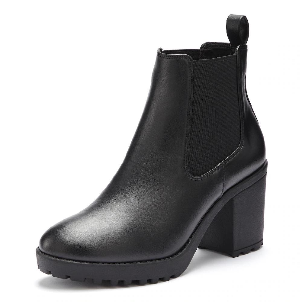 Vivance Chelseaboots mit Blockabsatz & Stretch-Einsatz High-Heel-Stiefelette Ankle Boots ▷ für