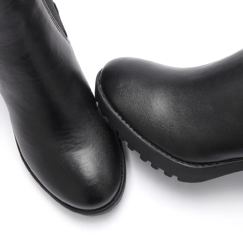 Vivance Chelseaboots mit Blockabsatz & Stretch-Einsatz High-Heel-Stiefelette Ankle Boots ▷ für Schlussverkauf