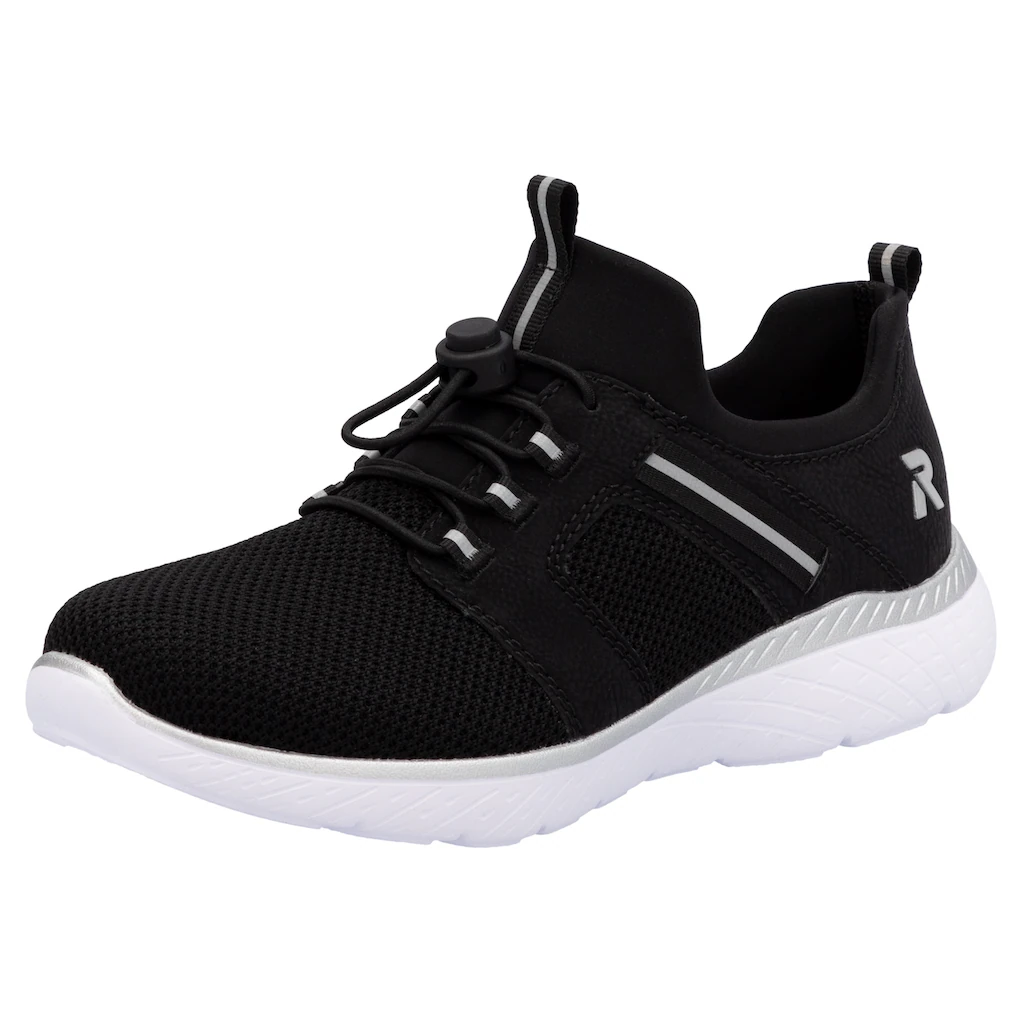 RIEKER Sport Slip-On Sneaker Schlupfschuh Halbschuh Freizeitsneaker mit Anziehlaschen kaufen