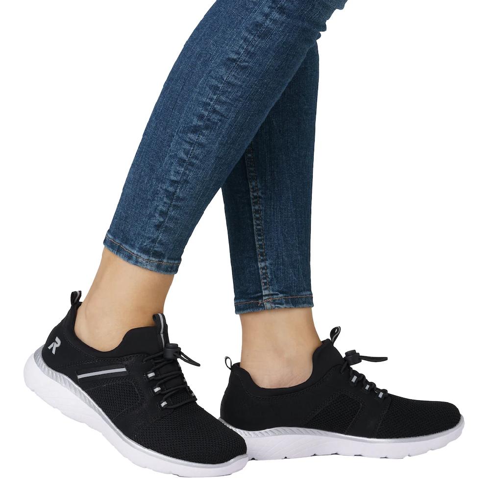 RIEKER Sport Slip-On Sneaker Schlupfschuh Halbschuh Freizeitsneaker mit Anziehlaschen kaufen Limitierter Zeitrabatt