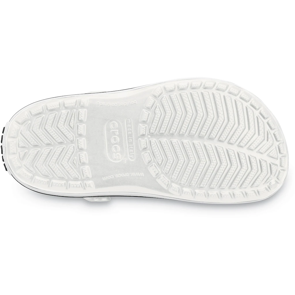 Crocs Clog »Crocband Clog« Sommerschuh Schlappen Hausschuh mit zweifarbiger Laufsohle Muttertagsangebot