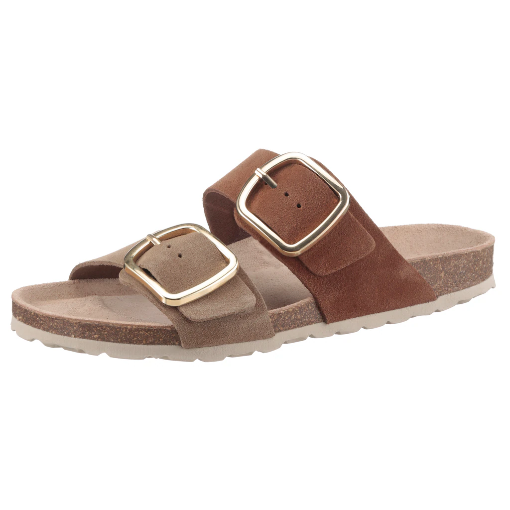 Aniston SHOES Pantolette Sommerschuh Strandschuh Hausschuh - NEUE KOLLEKTION Saisonschlussverkauf