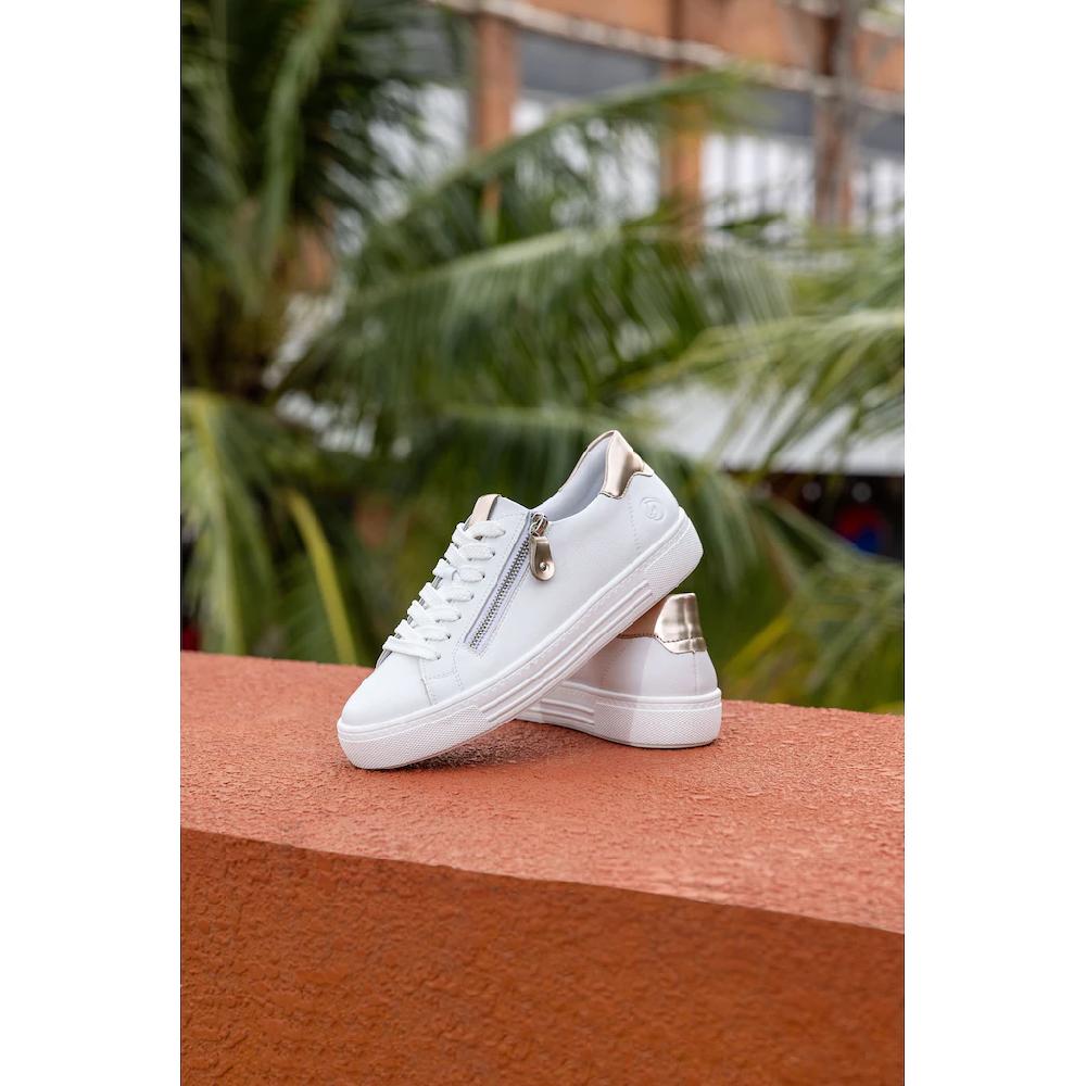 Remonte Plateausneaker mit Soft-Foam Fußbett Freizeitschuh Halbschuh Schnürschuh online kaufen Muttertagsangebot