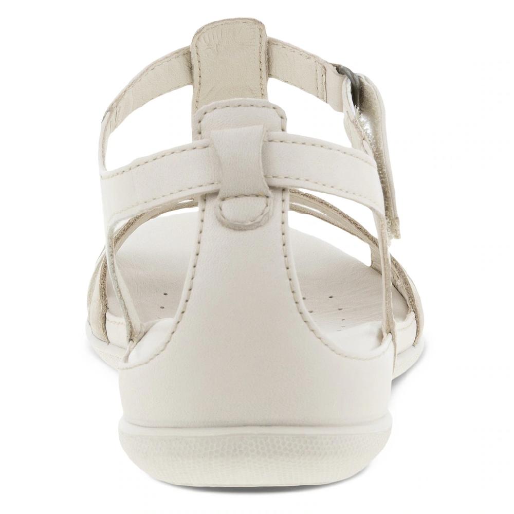Ecco Riemchensandale »FLASH« Sommerschuh Sandalette Klettschuh im Metallic-Look bestellen Wochenangebot