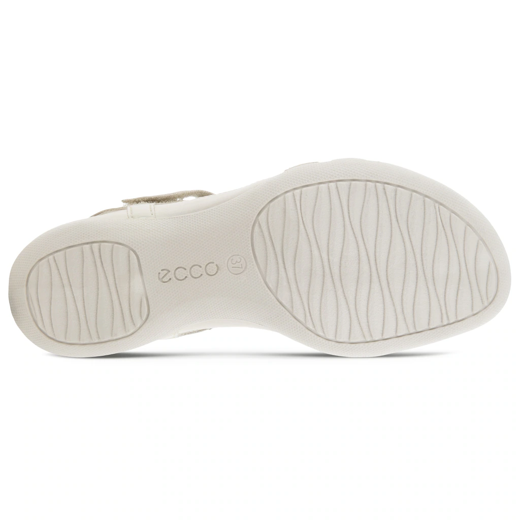 Ecco Riemchensandale »FLASH« Sommerschuh Sandalette Klettschuh im Metallic-Look bestellen Wochenangebot