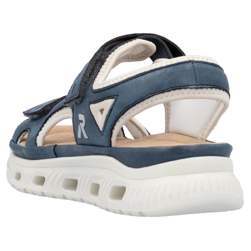 RIEKER Sport Sandale »Outdoorsandale« Sommerschuh Sandalette Plateauabsatz mit Klettverschlüssen online bestellen Zeitbegrenzte Promotion