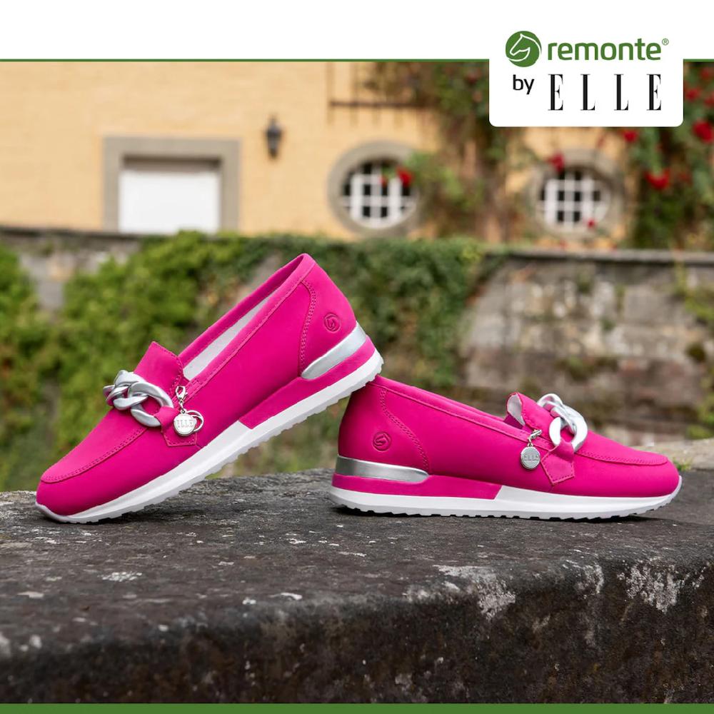 Remonte Slipper »ELLE-Collection« Loafer Schlupfschuh mit trendiger Zierkette ▷ für Sonderangebot der Fabrik