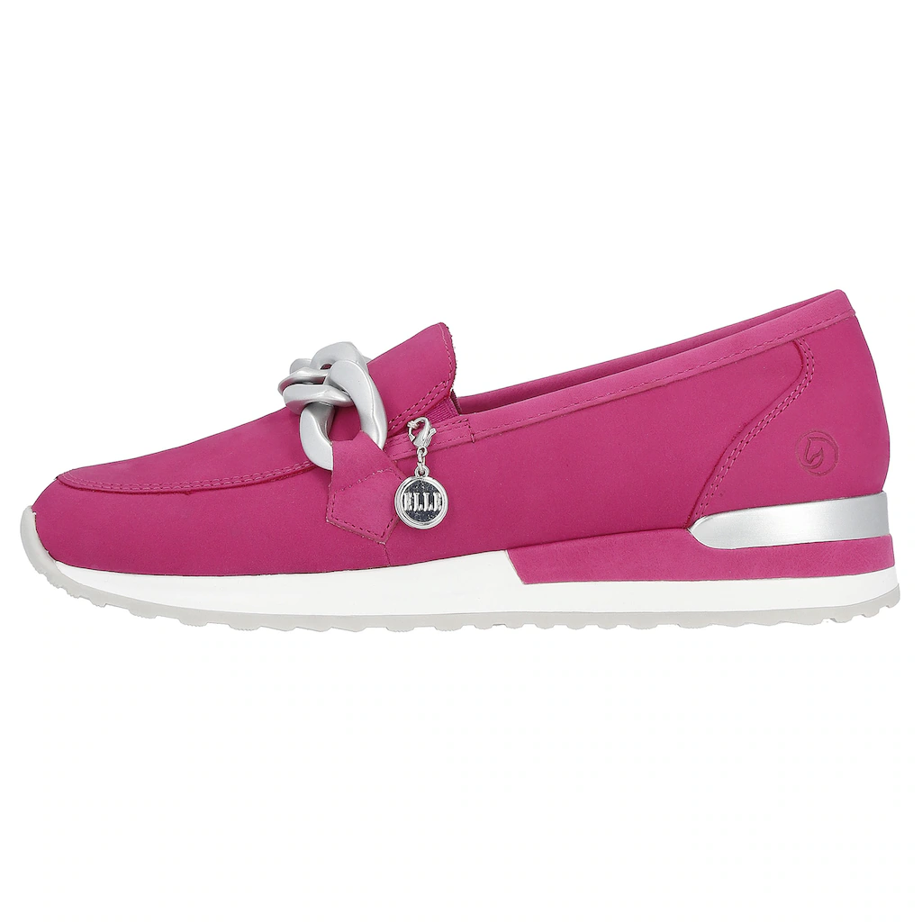 Remonte Slipper »ELLE-Collection« Loafer Schlupfschuh mit trendiger Zierkette ▷ für Sonderangebot der Fabrik