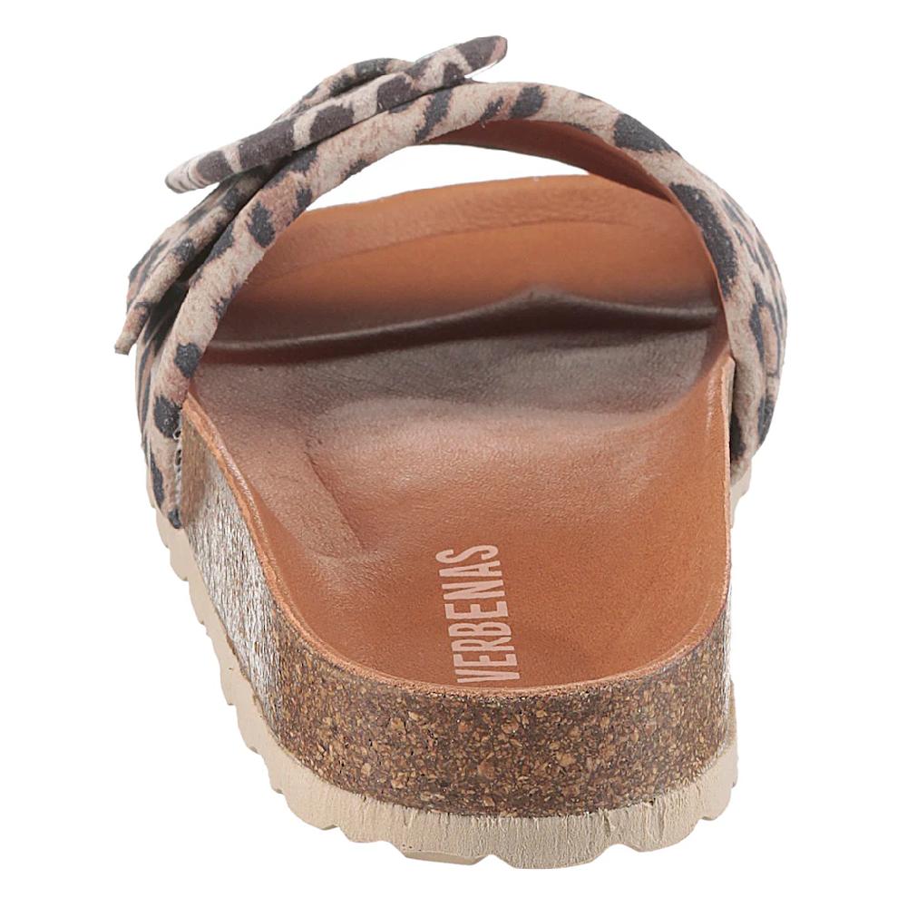 VERBENAS Pantolette »Reiko Leopardo Grande« Sommerschuh Schlappen für Strand- und Badeausflüge geeignet Nur noch ein Tag übrig