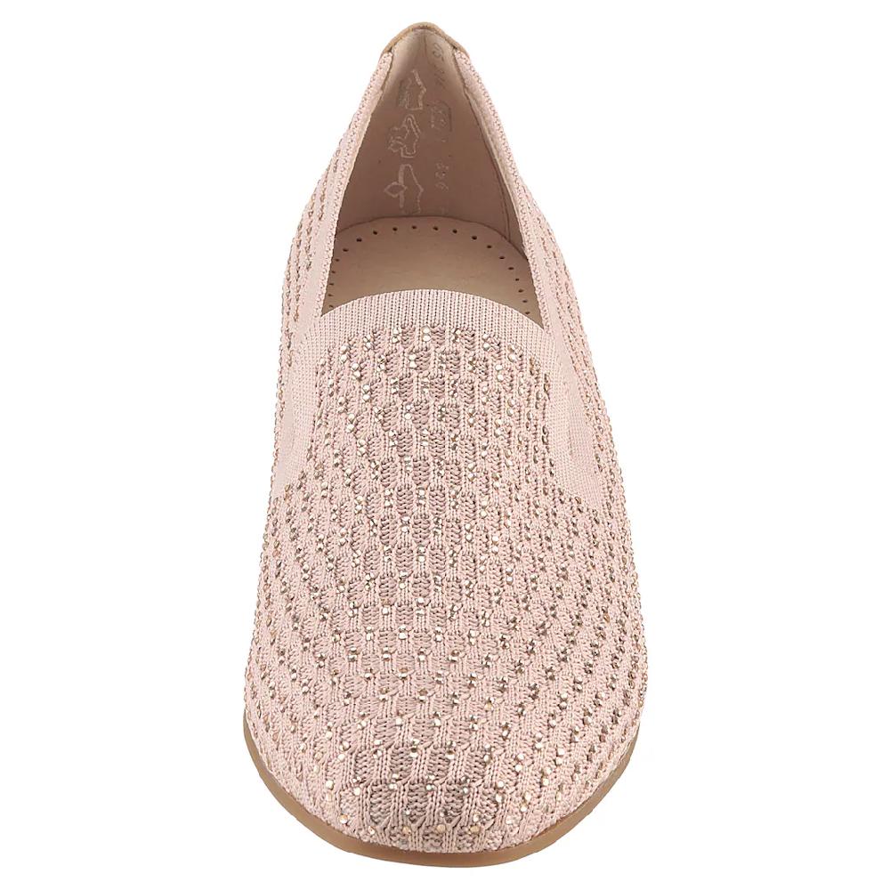 Gabor Slipper Blockabsatz Loafer Bequemschuh mit funkelnden Strass-Steinen Kostenloser Versand international