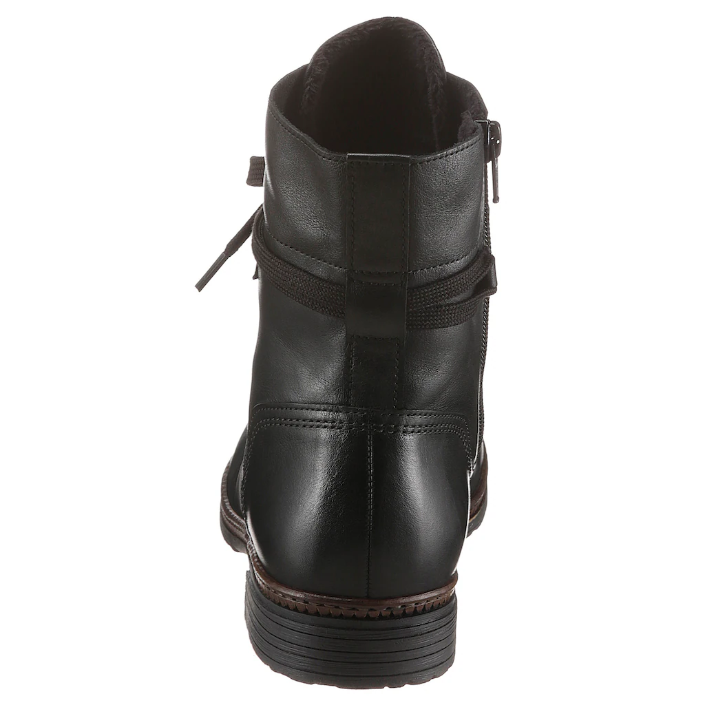 Gabor Schnürstiefelette Blockabsatz Schnürboots Businessschuh mit Best Fitting Ausstattung bestellen Verkauf