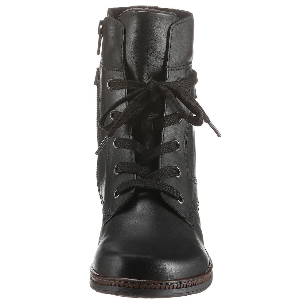 Gabor Schnürstiefelette Blockabsatz Schnürboots Businessschuh mit Best Fitting Ausstattung bestellen Verkauf
