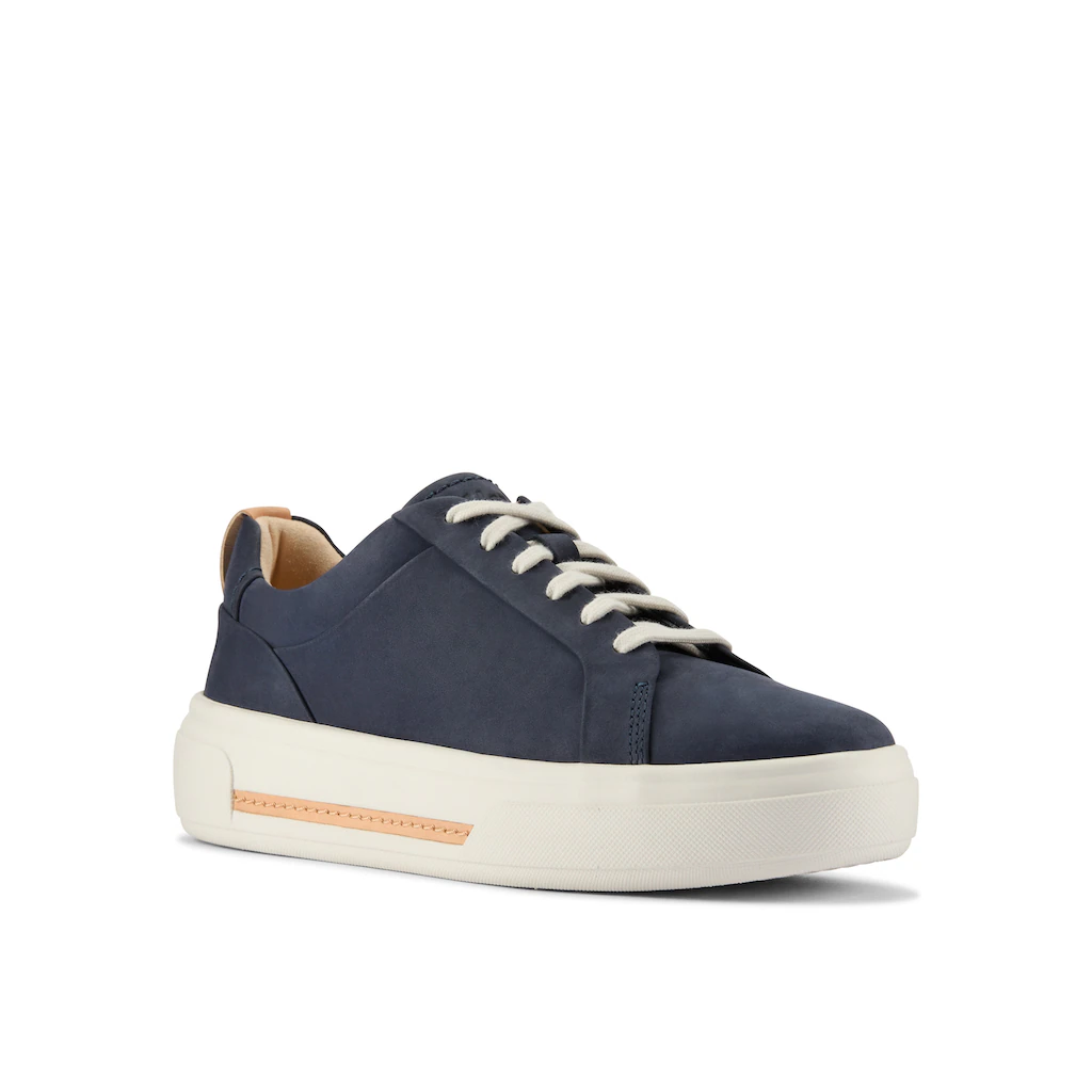 Clarks Schnürschuh »Hollyhock Walk« Plateauschuh Halbschuh Sneaker mit modischer Laufsohle Hotsell