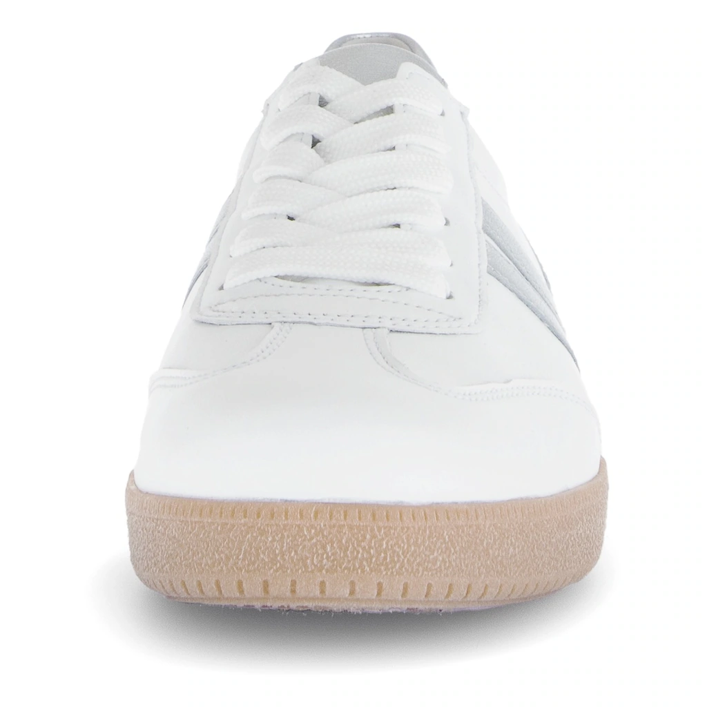 Gabor Plateausneaker Freizeitschuh Halbschuh Schnürer Kontrastbesatz in Metallic-Optik Großer Ausverkauf
