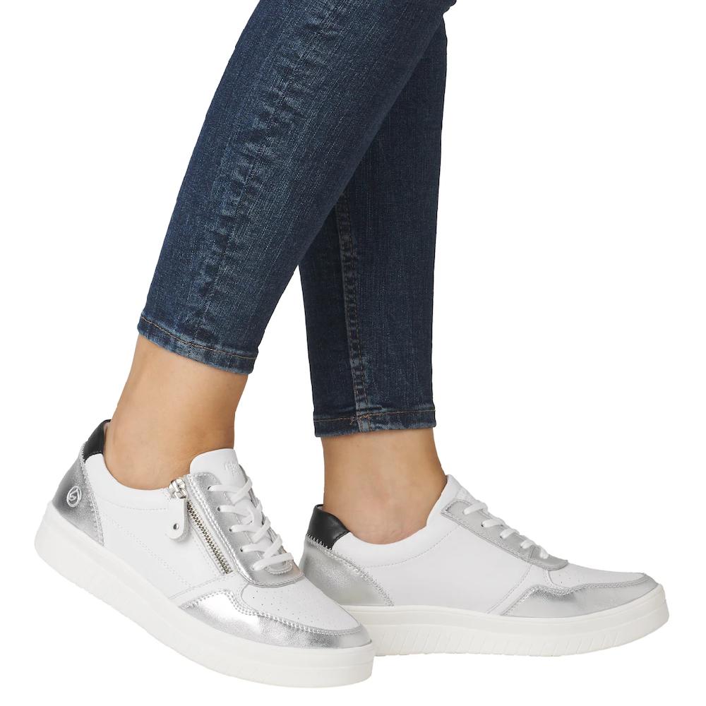 Remonte Plateausneaker Freizeitschuh Halbschuh Schnürschuh mit Schaftrandpolsterung ▷ für Muttertagsangebot