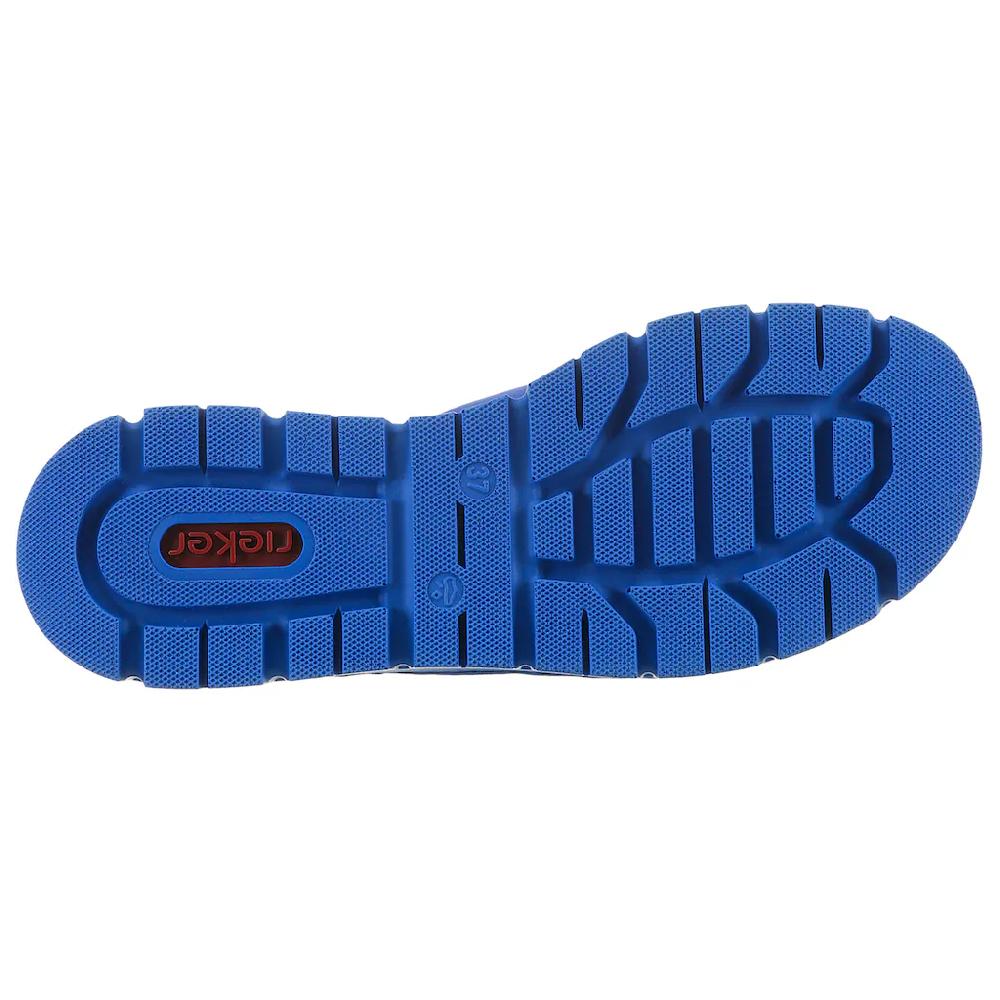 Rieker Pantolette Plateau Sommerschuh Schlappen mit praktischem KIettverschluss kaufen Blitzangebot