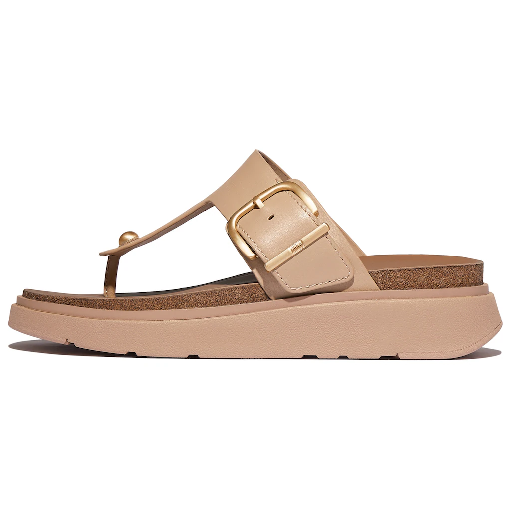 Fitflop Zehentrenner »GEN-FF« Keilabsatz Sommerschuh Schlappen mit verstellbarer Schnalle