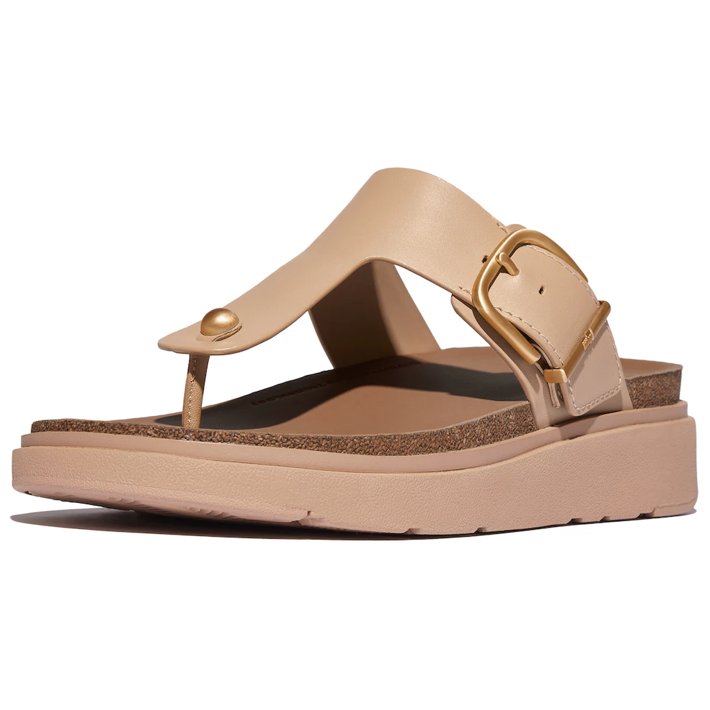 Fitflop Zehentrenner »GEN-FF« Keilabsatz Sommerschuh Schlappen mit verstellbarer Schnalle Tiefpreis