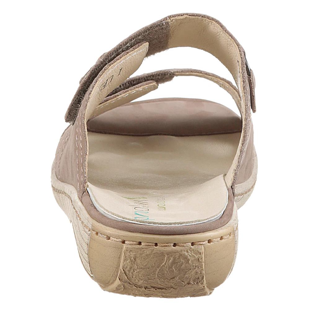 Waldläufer Pantolette »GARDA« Keilabsatz Sommerschuh Schlappen mit Schmuckapplikation Weite G ▷ für JETZT KAUFEN