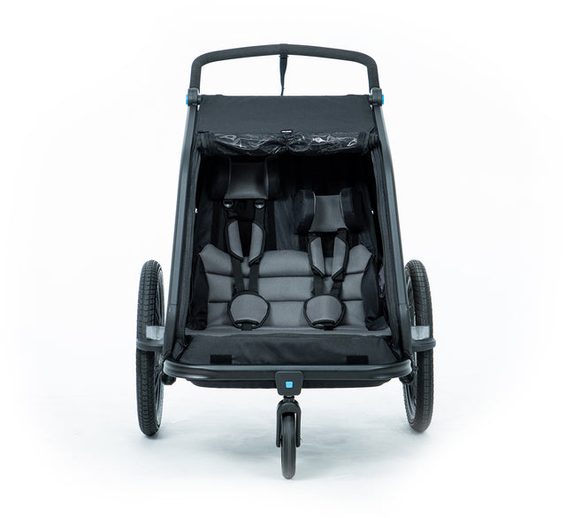 Cube CUBE Kinder Fahrradanhänger Double CMPT &vert; 2025 Bis zu 65% Rabatt
