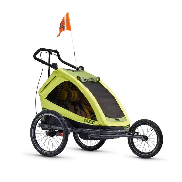 TAXXI TAXXI Kinderanhänger ELITE two Lime &vert; 2025 Bis zu 55% Rabatt
