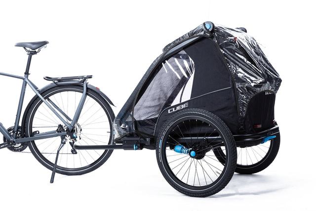 Cube CUBE Regenschutz für Kinder Fahrradanhänger Double CMPT &vert; 2025 Fabrikladen