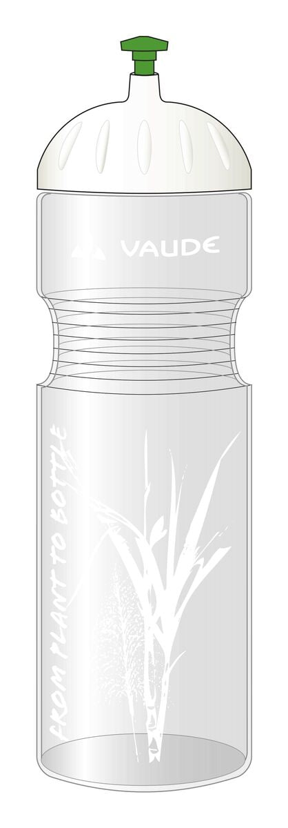 VAUDE VAUDE Organic Fahrradflasche 750ml transparent &vert; 2025 50% Rabatt mit kostenlosem Versand