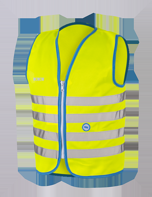 fahrrad.de u0026 Bikester Wowow Sicherheitsweste Fun Jacket für Kinder gelb | 2025